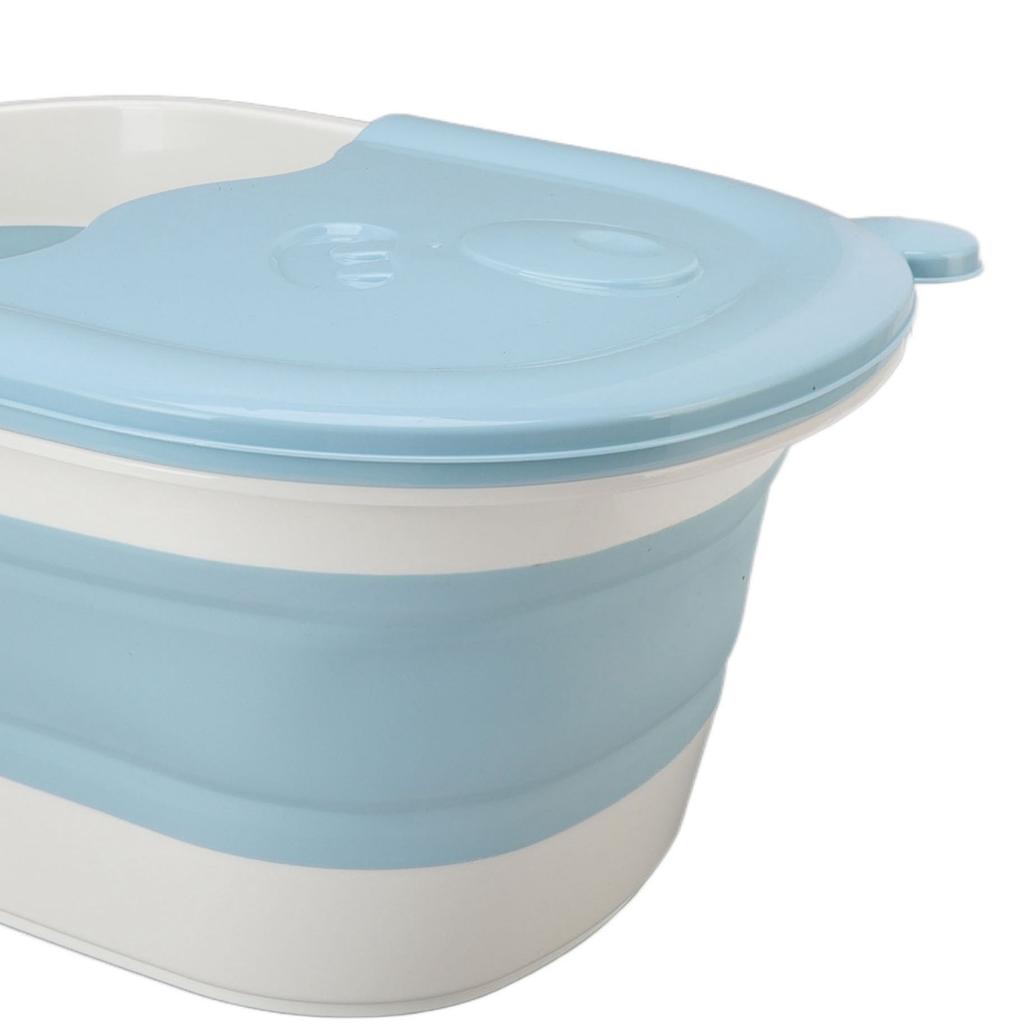 Foot Soaking Tub Foldable Foot Bath Foot Tub Bucket for Children Foot Bath Plastic Wash Bathtub