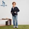 HAZZYS Boys' Colorblock Hooded Knit Cardigan