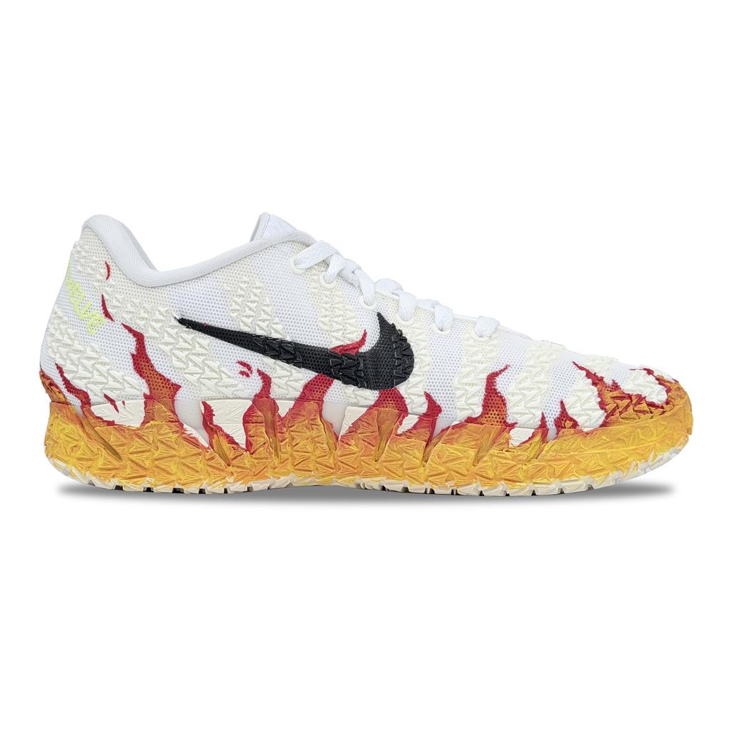 Nike Scarpe da Basket Ja Morant 3 Ammortizzazione Supporto Resistenti all'Abrasione Basse Uomo Bianco Rosso HF2794-101(Team1426-L)