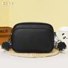Bag Women's New High-end PU Women's Bag Fashionable Versatile Single Shoulder Messenger Small Square Bag