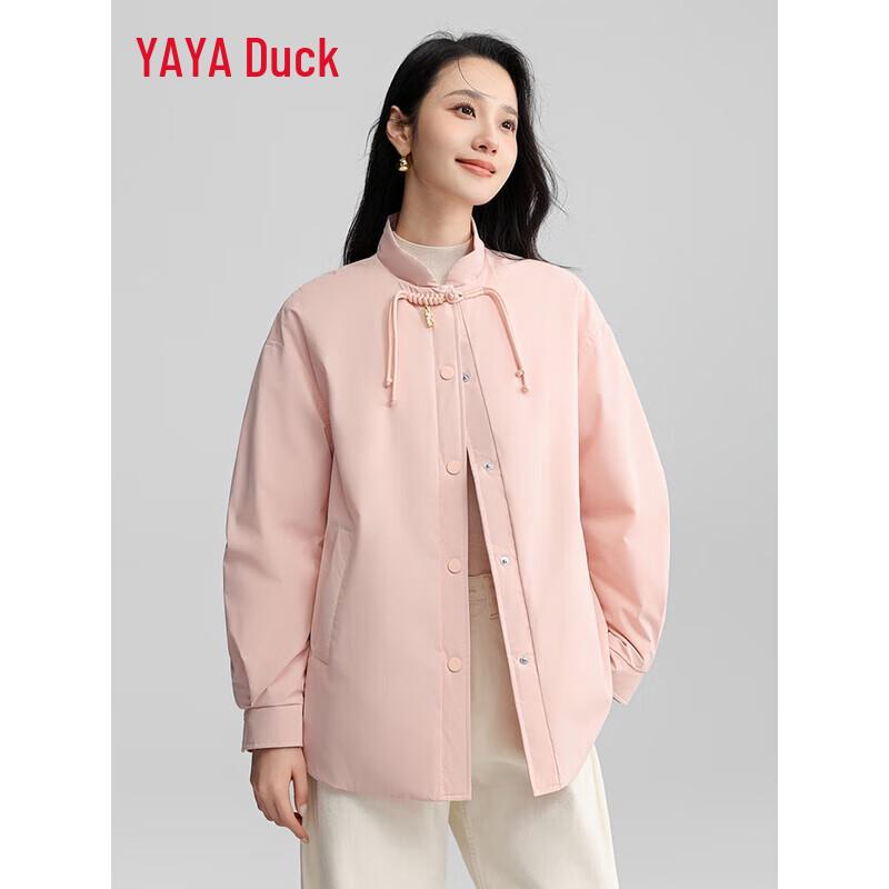 YAYA Women's New Chinese Style Lightweight Down Jacket