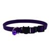 Cat Collar with Bell Safety Buckle Kitten Small Dogs Cats Adjustable Nylon Collars Pet Supplies