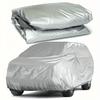 1pc Universal Car Cover - Waterproof, Sun Protection, Heat Insulation, All-weather Protection, Durable Outdoor Silvery Cover