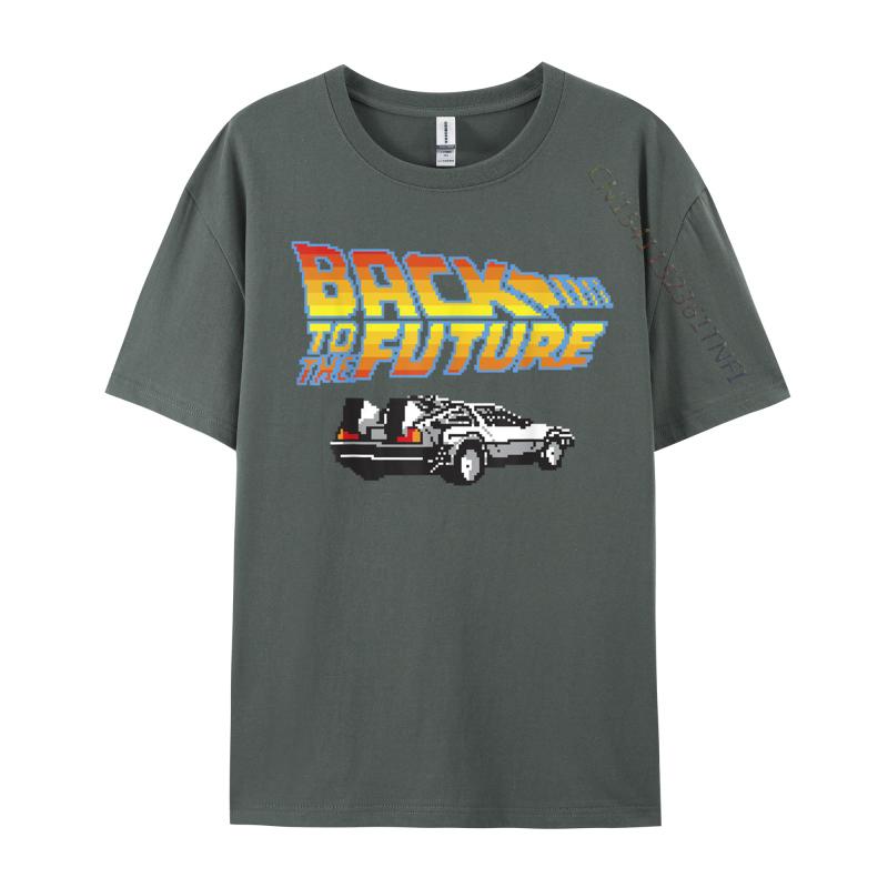 Unisex Clothing 8bit Delorean Tshirts Newest Top Tshirt Cotton Tops Tees For Unisex Tops Tees Normal T Shirts Comfortable