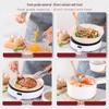 12-Piece Silicone Kitchen Tool Set with Wooden Handles & Storage Bucket
