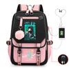 Demon Slayer Ghost Slayer Blade Peripheral Printing Trend Junior High School Students Large Capacity Student School Bag