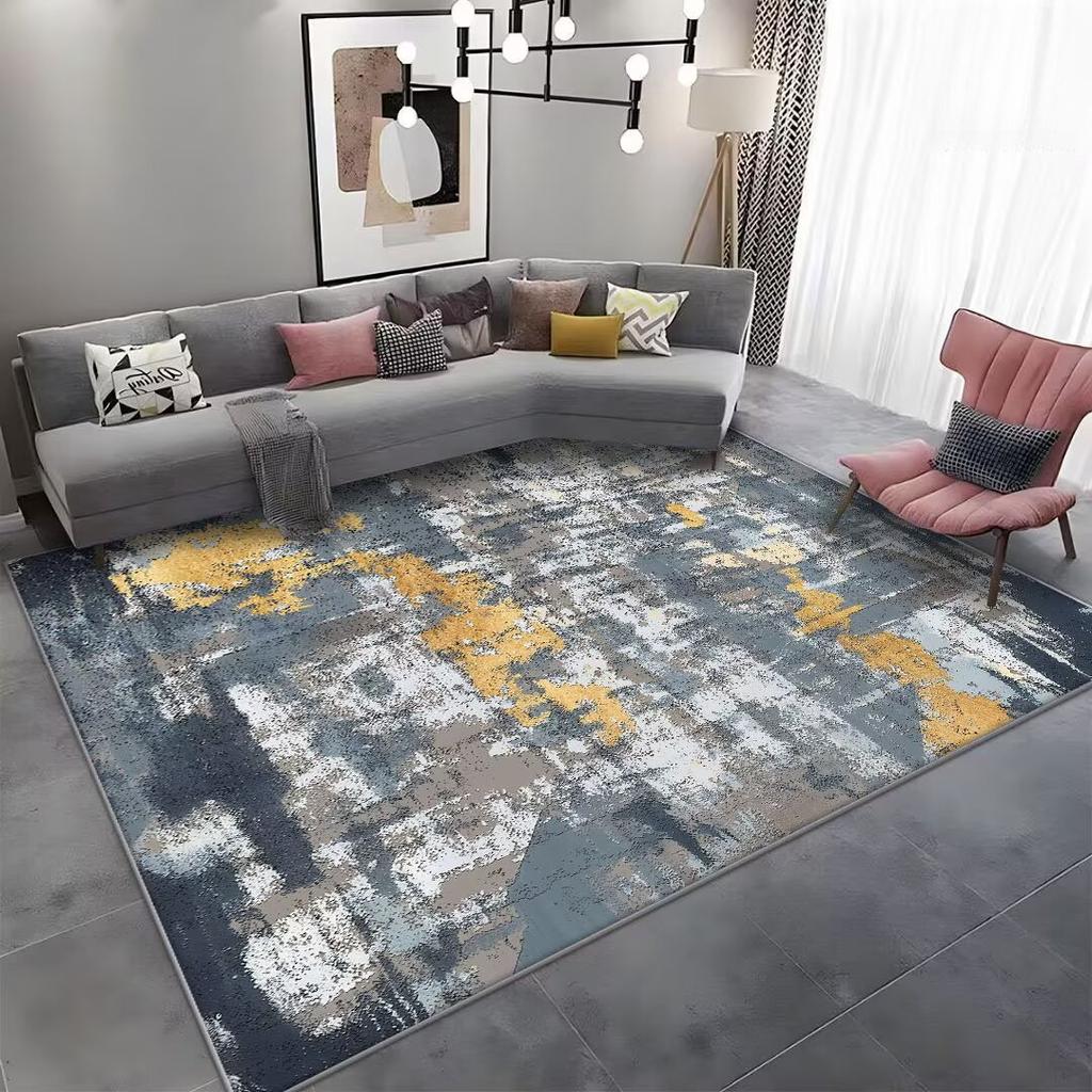 Ink Flow Abstract Carpet Living Room Decoration Home Washable Ink-Dyed Large Rugs 200x300 Coffee Tables Non-slip Soft Floor Mat