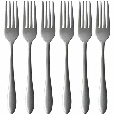 Widelec obiadowy Nagao Tsubamesanjo, 5 sztuk, 1 sztuka, stal nierdzewna, wyprodukowano w Japonii + 18,5 cm, 18-0