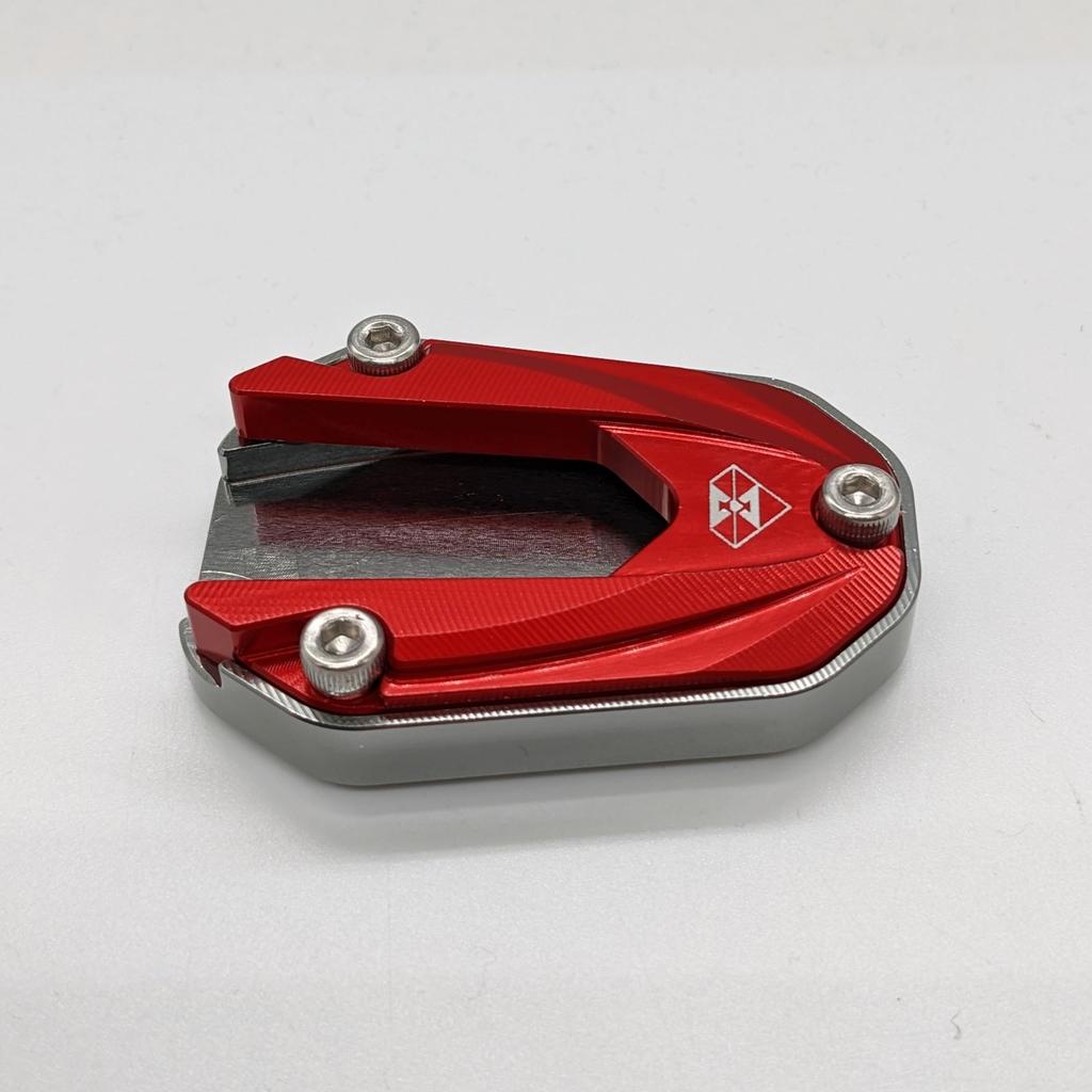 REBLE/REBLE REBEL/REBEL MC49/MC49 250cc/500cc Side Stand Cover Side Stand End Custom Parts Parts Dress Up PC60/pc60 Revel 250 (Red)