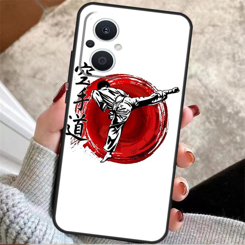 Kung Fu Karate Taekwondo Martial Arts For OPPO Reno 8T 7 8 Lite 14F 13F 11F 12F 10 11 12 13 14 Pro OPPO Find X5 X6 X8 Pro Case