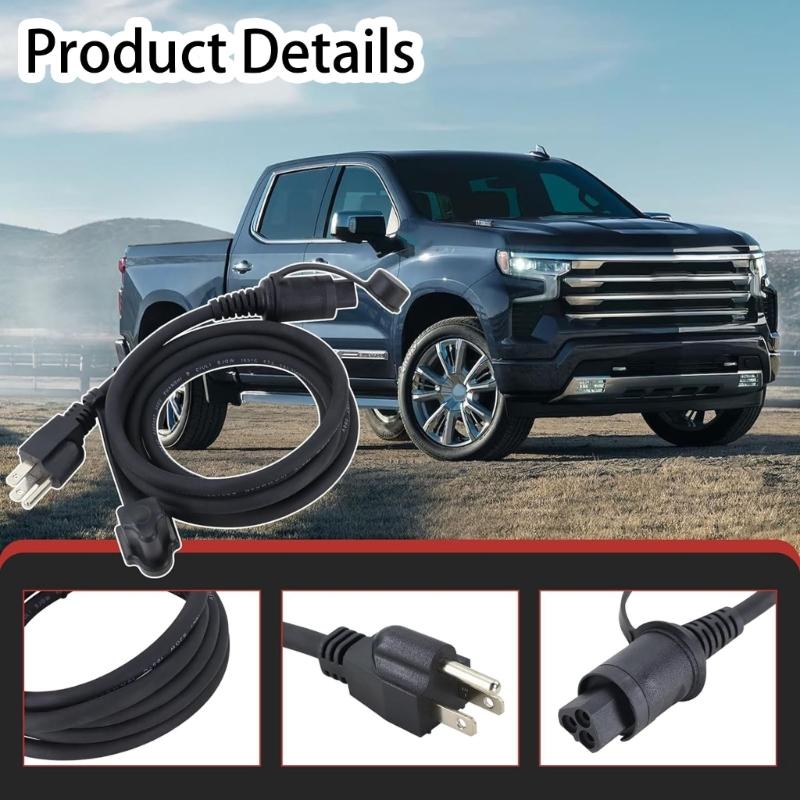 High Performances Engine Heater Cable For 2019 To 2024 Truck Models Boosting Cold Start Capability To Minimize Engine Wear