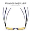 Sports TR90 Night Vision Goggles for Men Women Ultralight Anti Blue Light Eyewear Outdoor Sunglasses Night Driving Glasses