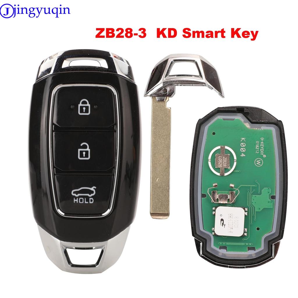 Jingyuqin Fernbedienung Universal KEYDIY KD Smart Key ZB01 ZB28 Für KD-X2 Schlüsselgenerator Steuerschlüssel