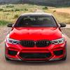 For 2018-2020 BMW 5 Series M5 F90 3pcs/Set Car Front Bumper Lip Chin Spoiler Carbon Black Bodykit Exterior Tuning Accessories