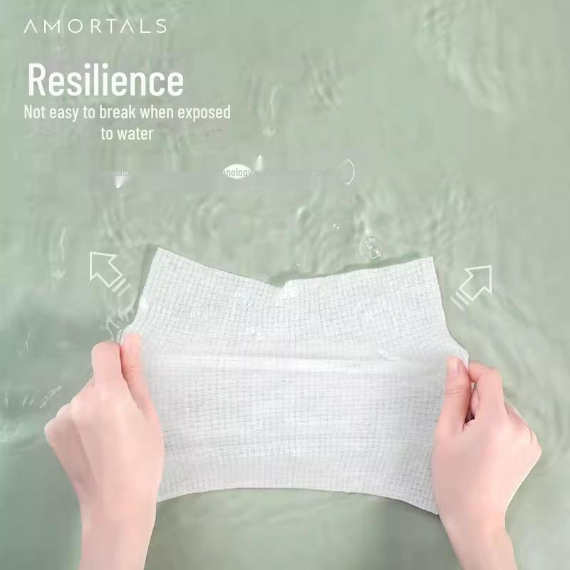 Ermutao jednorázové ručníky na obličej s perleťovým vzorem – 20 zesílených ručníků cestovní velikosti