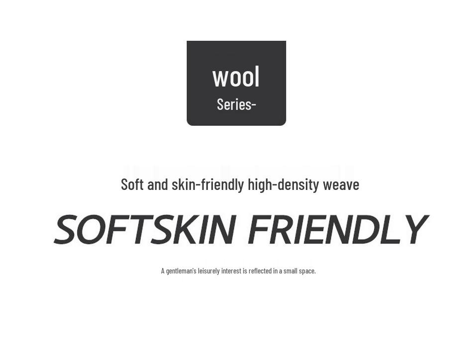 Men's 100% Australian Wool Round Neck Sweater - Skin-Friendly Business Casual Knitwear for Autumn/Winter.