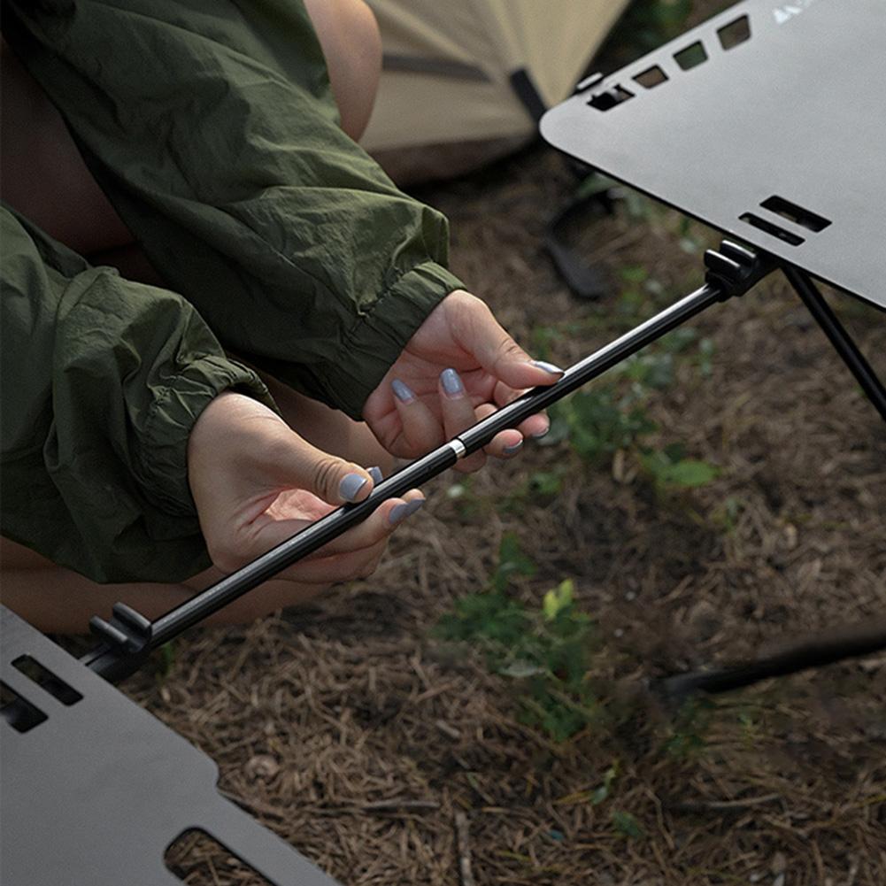 2Pcs Folding Table Connector Camping Accessories Picnic Table Connector Folding Table Connection Rod for Helinox Tac-tical Table