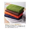 Small Bath Towel Set of 3 Quick Dry Thin Compact Big Face Mini Sports Long 100% Cotton (Charcoal Gray)