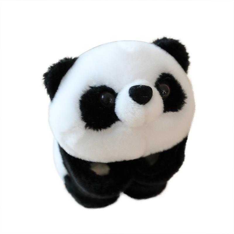 Cartoon Panda Bracelet Plush Cute Panda Doll Schoolbag Pendant Accessories Treasure Puppet Circle