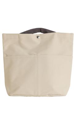 Sac intérieur vertical et compartimenté Petit, sac dans un sac [Sac dans un sac léger] (Beige clair)