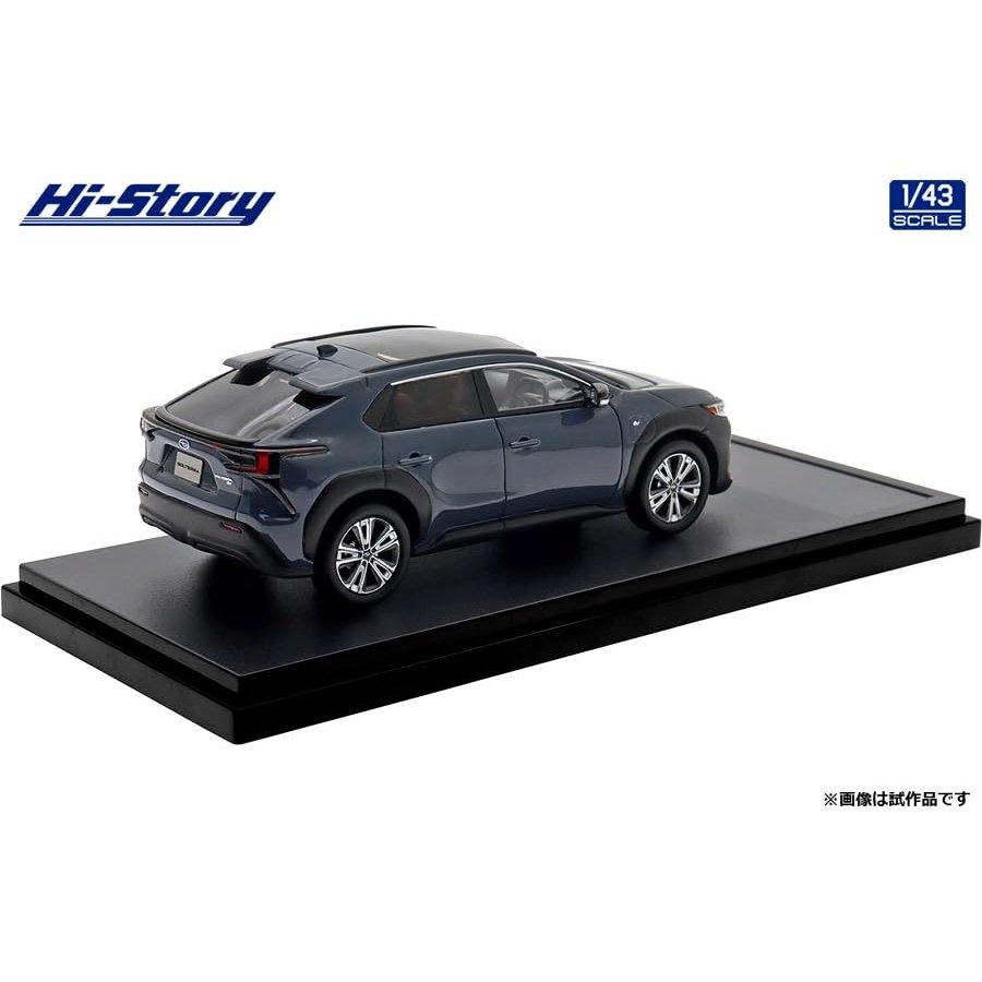 INTERALLIED Hi Story 1/43 Scale Subaru Solterra 2023 Model Car Hyper Mist Gray Pearl