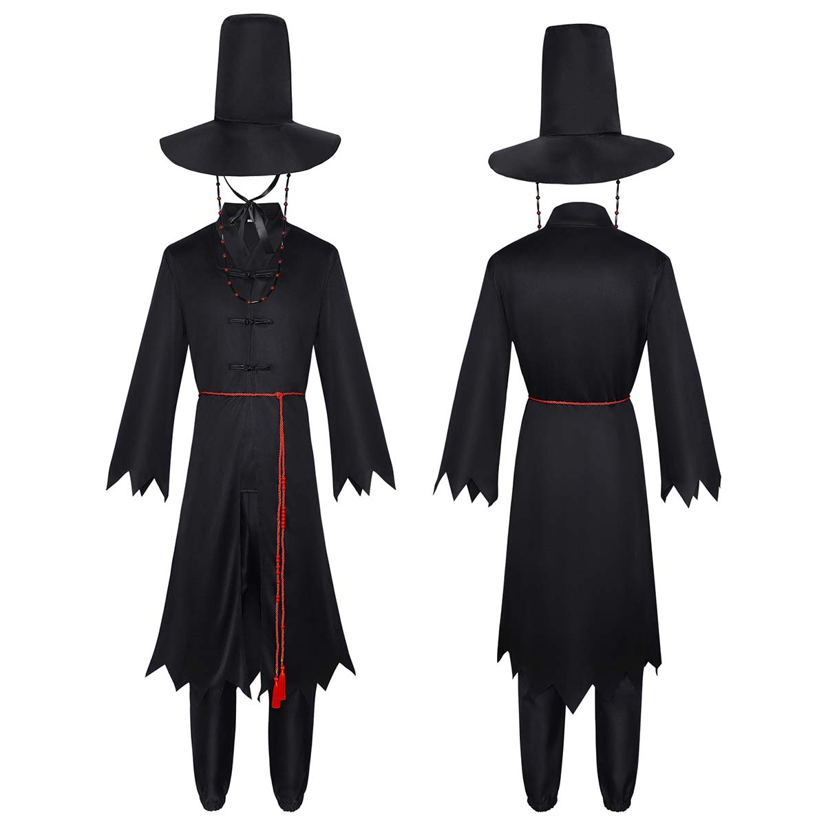 Halloween Men Anime Saja Boys Cosplay Costume AOKG-170 S