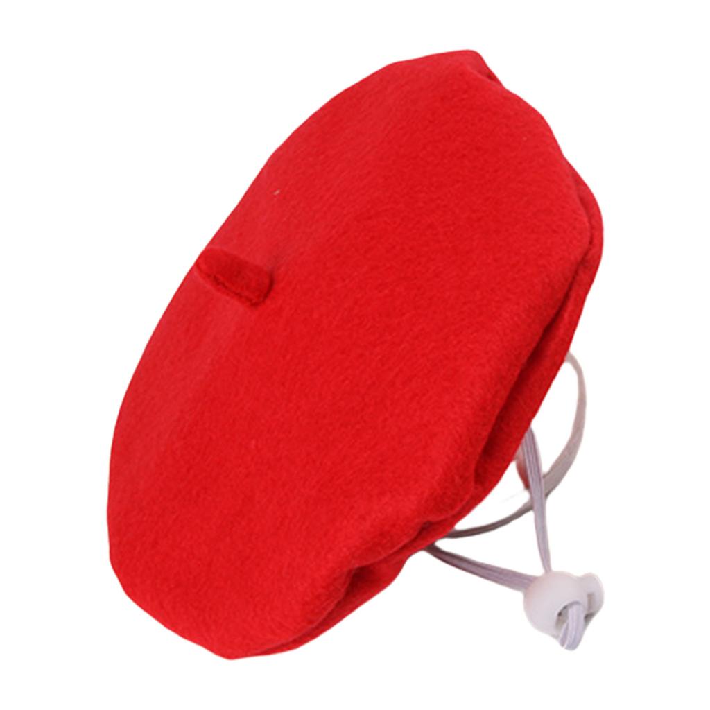 Soft Fabric Pet Beret Hat For Cats And Small Dogs Perfect For Photo Shoots And Party Events