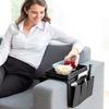 Sofa Organizer - SHOP-STORY - Black - 6 Storage Pockets - Adjustable - Contemporary Design