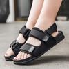 Černé sandály Měkké Pánské Pohodlné Protiskluzové Dámské Boty Vysoké Kvality Plážové Sandály Pánské Gladiátorky Letní Ležérní Plochá Obuv