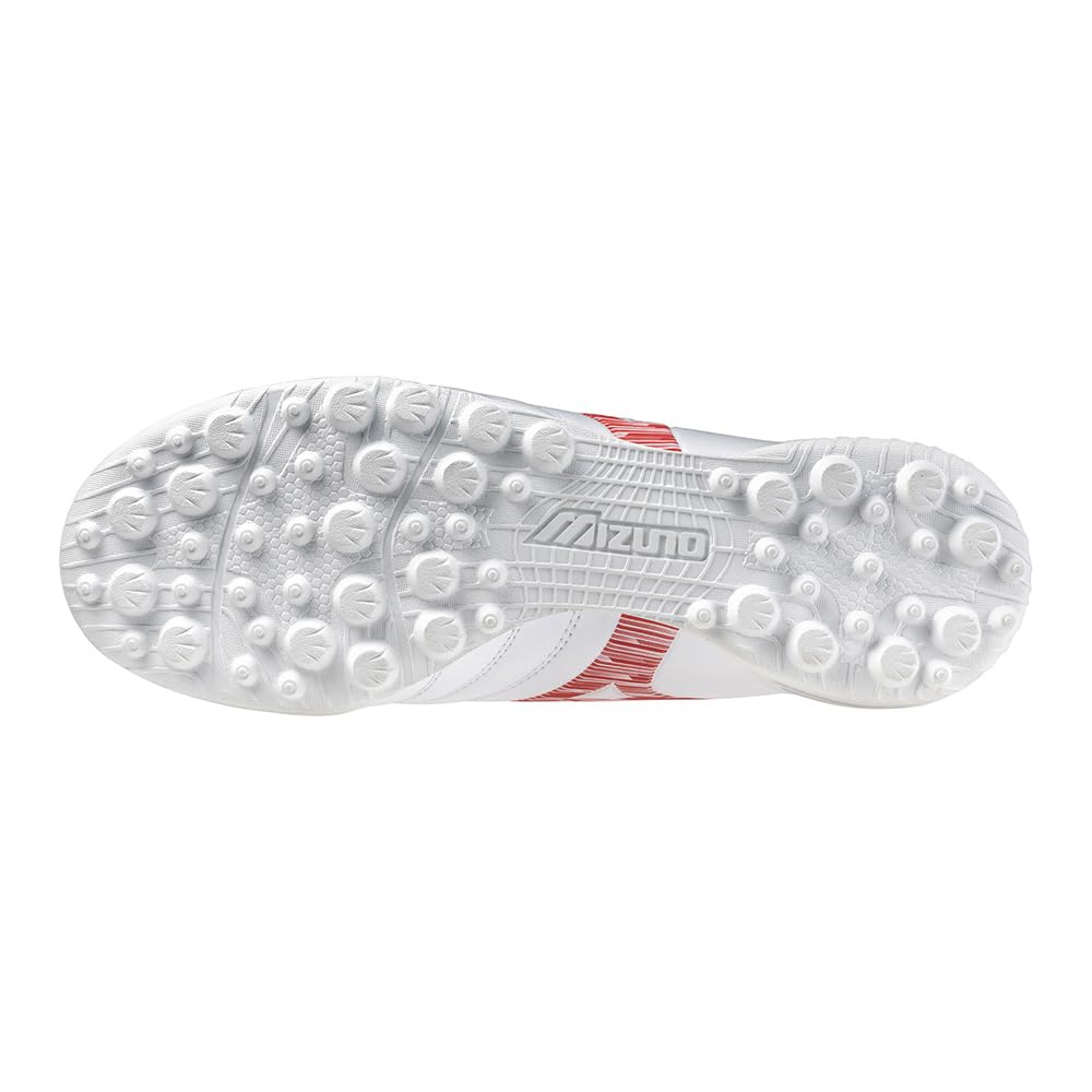 Soccer Shoes Monarcida NEO 3 SW AS Club Wide White x cm 4E [Mizuno] - Activities, Football, Fit, Lightweight, Red, 29.0