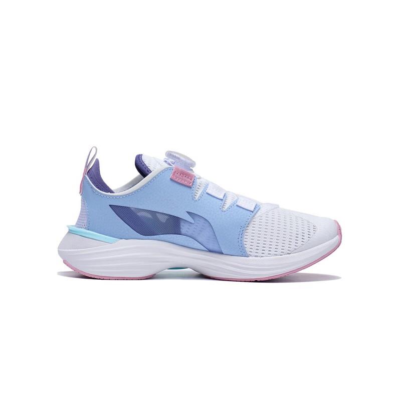 Li Ning Childrens Canglan 2.0 Non-Slip Wear-Resistant Breathable Low-Top Running Shoes Kids sneaker Aurora-Blue YKFT034-4