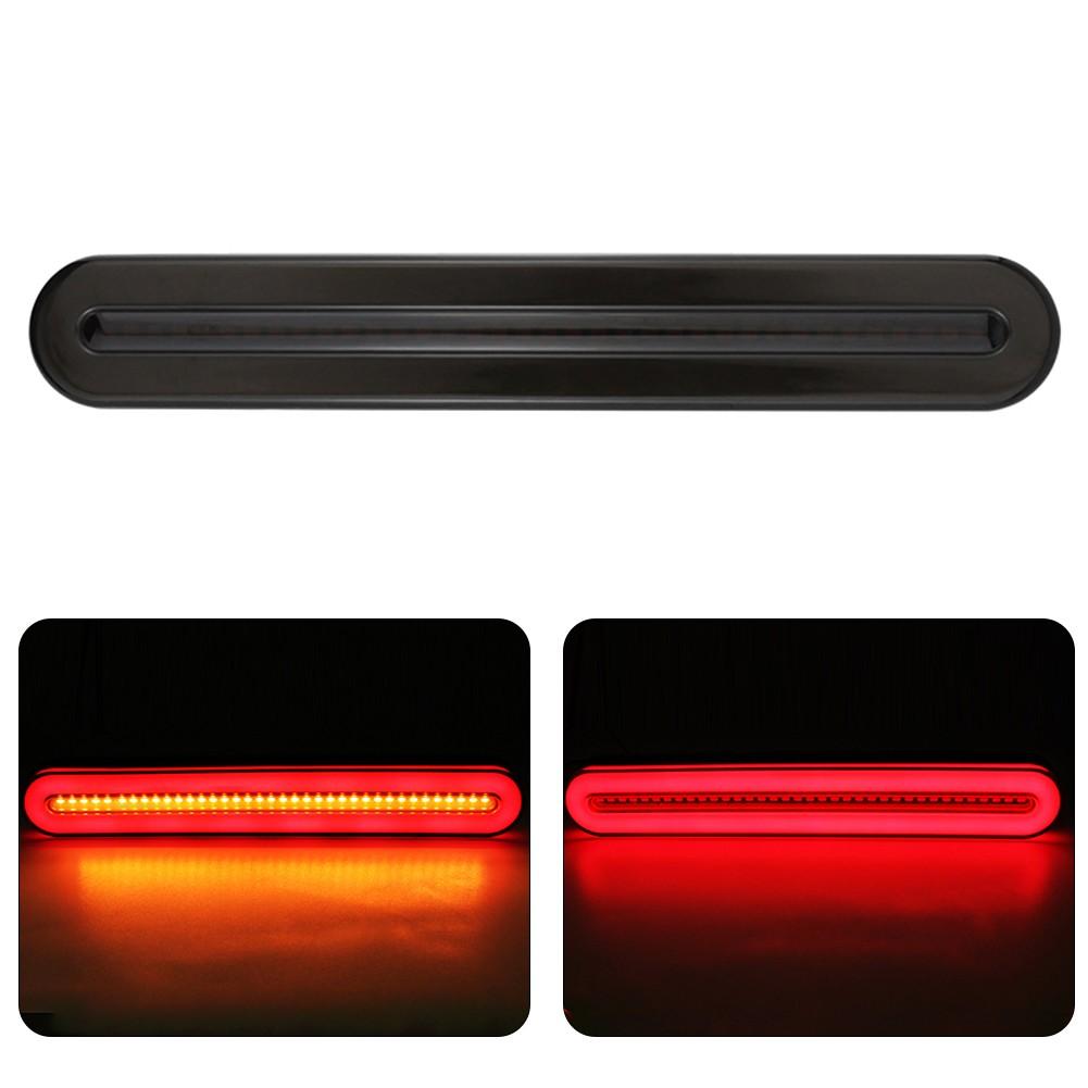 PC+ABS LED Brake Parking Light Rear Light Red+Amber
