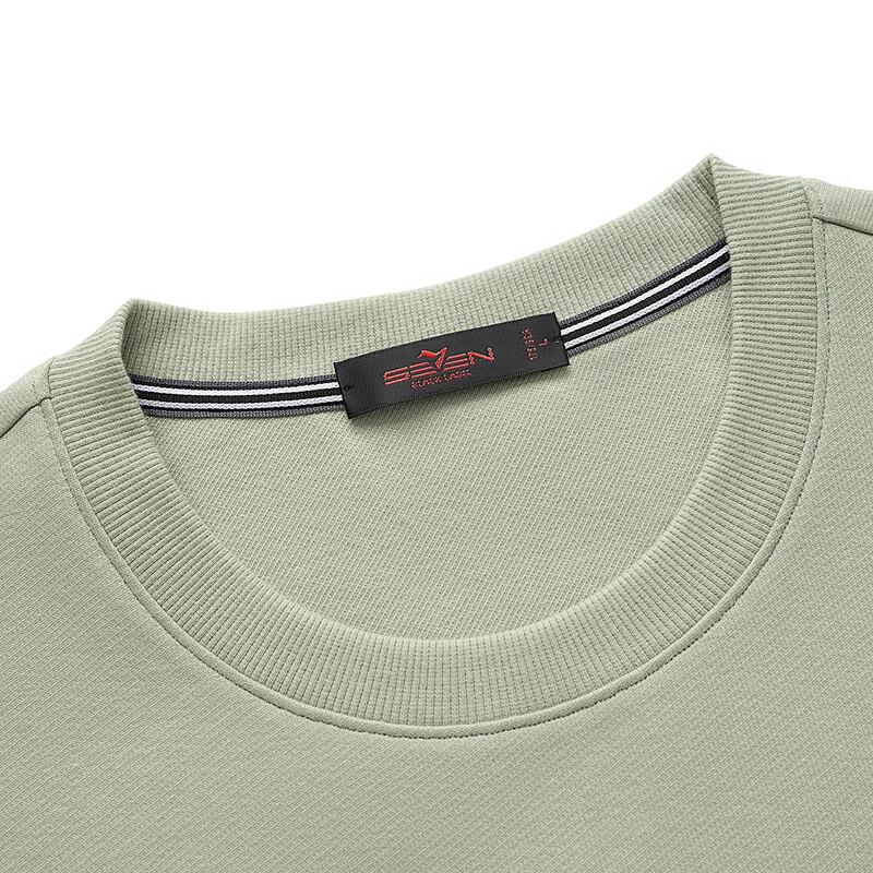 Septwolves Men's 5A Anti-Bacterial 2A Anti-Mite Crewneck Sweatshirt