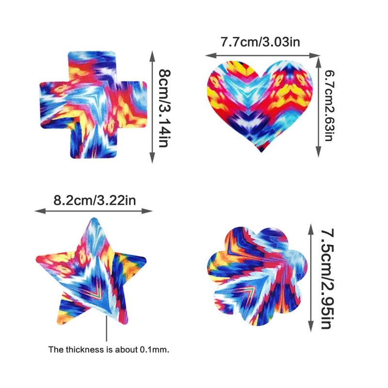 10 Pairs Nipples Stickers Sexy Disposable Nipple Covers For Women Breast Patch Self Adhesive Nipple Patch