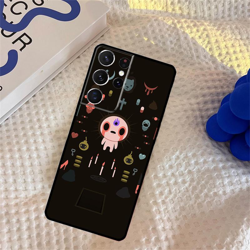 The Binding of Isaac Case For Samsung Galaxy S23 S22 S21 Ultra S20 FE S8 S9 S10 Note 10 Plus Note 20 Ultra Cover