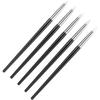 Rubber Brush 5 Pieces Silicone Brush Modeling Brush Set Silicone Pen Colour