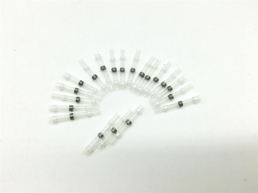 102Pcs Heat Shrink Butt Crimp Terminal Waterproof Seal Electrical Butt Connector