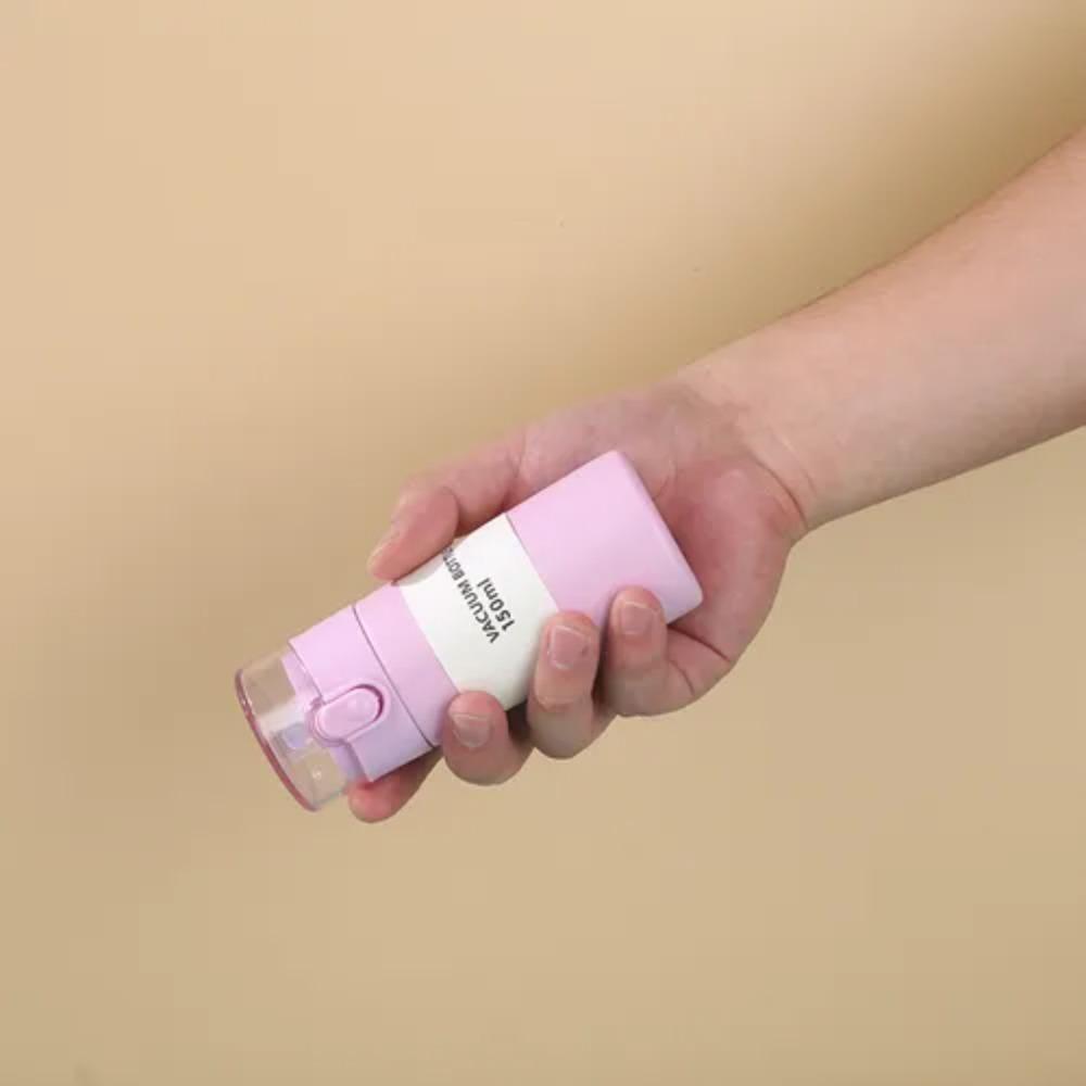 Stainless Steel Pocket Insulated Cup One-button Opening Thermal Mug Keep Warm Keep Ice