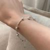VENTFILLE 925 Sterling Silver Bead Geometry Necklace for Women Girl Korean Design Versatile Choker Jewelry Dropship Wholesale