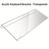Acrylic Keyboard Stand, Transparent Desktop Organizer, Suitable for Office/home/gaming, Anti Slip Ergonomic Design