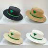 Summer Beach Straw Hats Women Foldable Big Wide Side Casual Female Hat Sunshade Flat-topped Top Cap Travel for Sun Cap