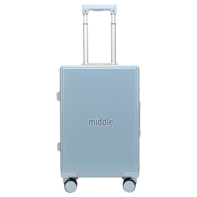 Hengyuanxiang HYX8072 Aluminum Frame Front Handle PC Luggage 24 Inch