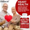 Healthy Heart Formula - Premium 8 In 1 Nutrient Supplement with CoQ10, Omega 3, Garlic & Hawthorn for Daily Cardiovascular Health
