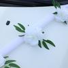 Realistisches Seidenblumen-Arrangement Für Hochzeitsauto-Dekoration Brautparty Und Feierliche Zeremonie