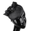 4-Layer Linen Celebrity Top Hat Headgear Handmade Bridal Horse Racing Festival Hair Accessories Hairpin British Retro Style