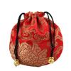 18 Brocade-Style Drawstring Bags for Buddhist Beads Bracelets & Cultural Play