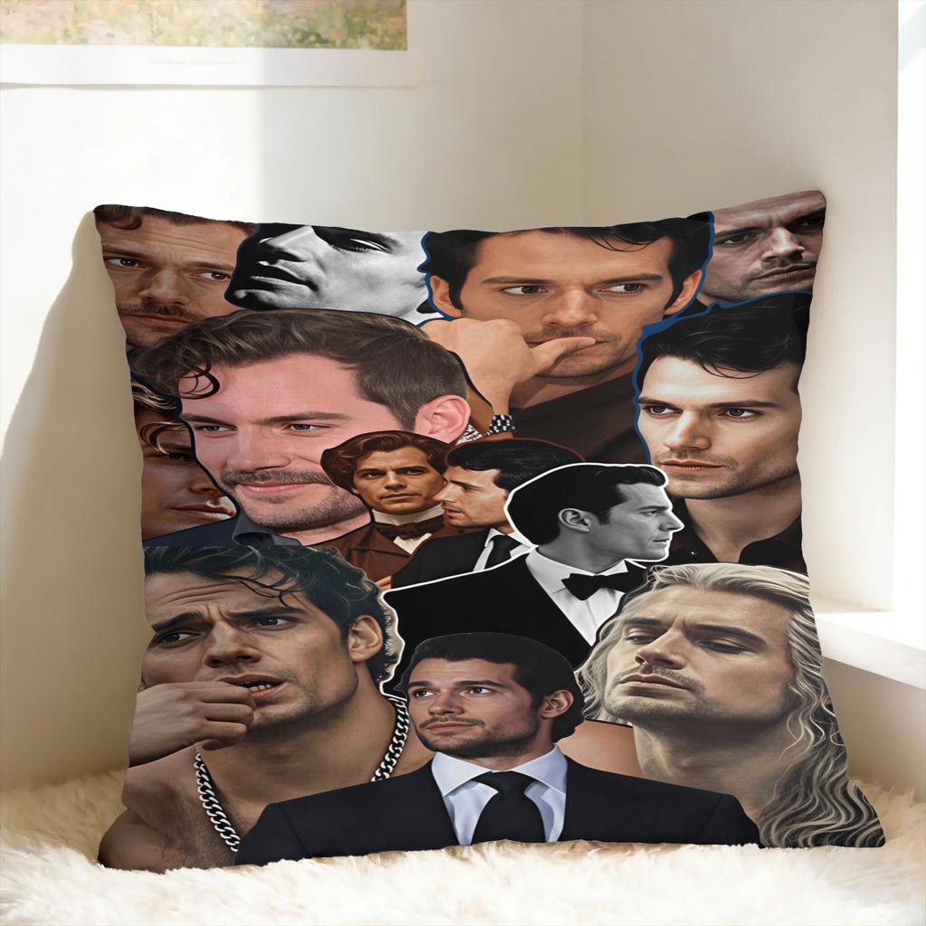 Henry Cavill Kissenbezug Vintage Kissenbezug Druck Kissenbezüge Für Sofa Heimdekoration