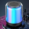 Portable Wireless Bluetooth-compatible Speaker Mini Player Colorful LED Light