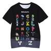 Lustige T-Shirts Cartoon Spiel Alphabet Lore 3D Druck Streetwear Jungen Mädchen Lässige Mode Übergroßes T-Shirt Kinder Junge Mädchen T-Shirts Tops