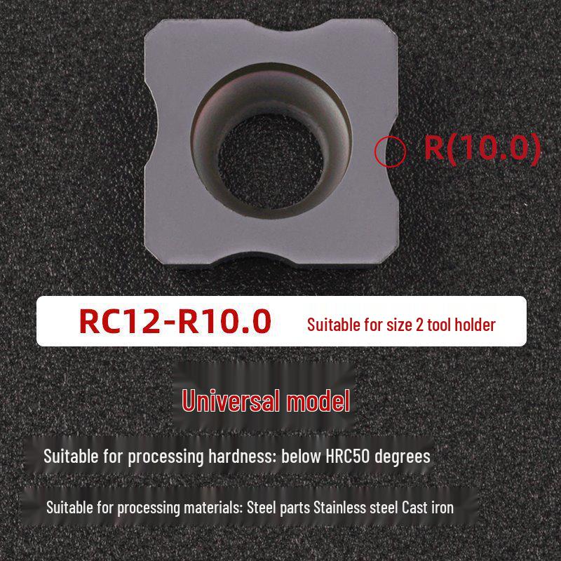 CNC Chamfering Tool Holder - Inner/Outer R, Arc Positive/Negative, Sizes R0.5-6